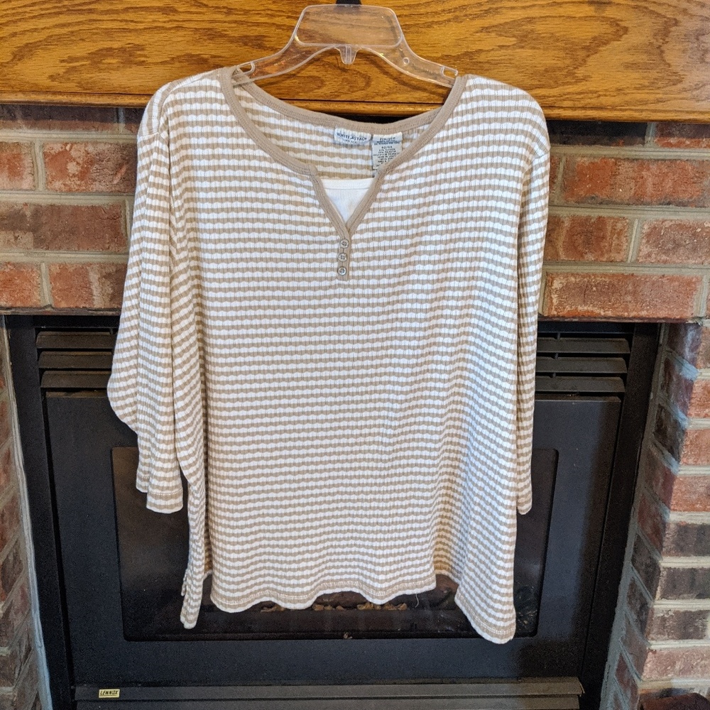 White Stag 3/4 sleeve sweater size 22 W/24W
